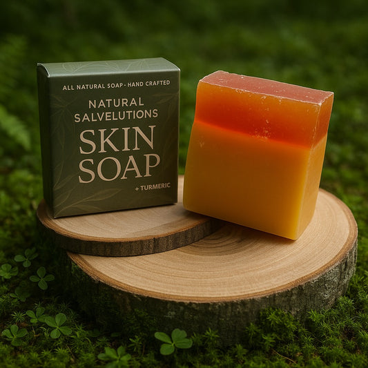 Turmeric Glow Bar – Brightening & Soothing Bar Soap for Radiant Skin